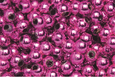 Image of Dekoperlen 75 g 10mm violett