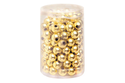 Image of Dekoperlen 75 g 10mm goldfarben bei JUMBO