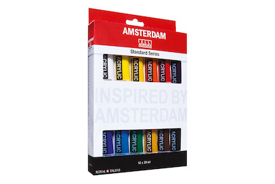 Image of Amsterdam Acryl Set 12x20ml bei JUMBO