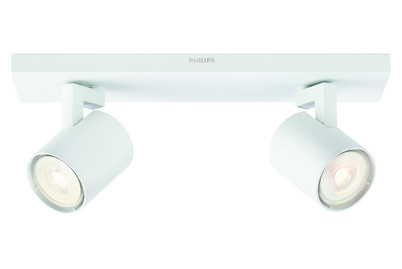 Image of Philips LED Spot Runner 2-flammig weiss 2x3.5W (2x50W) bei JUMBO