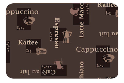 Image of Hornschuch Tischsets Cristallino Cappuccino 29x44 cm