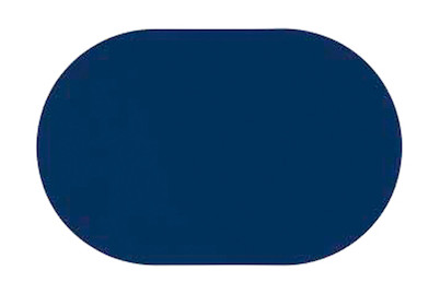 Image of Friedola Tischsets Optima saphirblau 28.5x44 cm oval