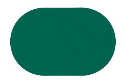 Image of Friedola Tischsets Optima grün 28.5x44 cm oval