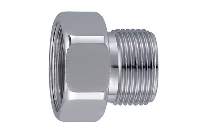 Image of Reduktion Messing Chrom 3/8xM15 bei JUMBO