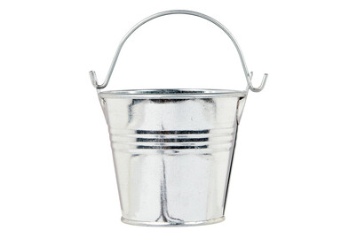 Image of Eimer aus Metall 6 x 6 cm verzinkt bei JUMBO