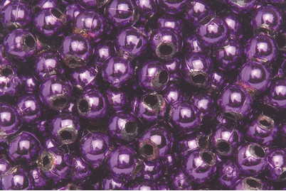 Image of Dekoperlen 75 g 6mm lila