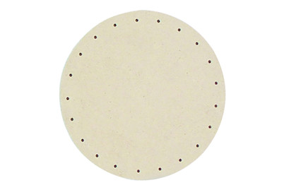 Image of MDF-Korbflechtboden, 15cm ø, rund, Löcher ø 3mm bei JUMBO