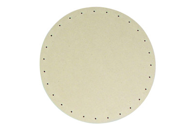 Image of MDF-Korbflechtboden, 20cm ø, rund, Löcher ø 3mm bei JUMBO