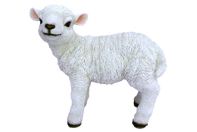 Image of Lamm stehend Höhe 36 cm weiss bei JUMBO