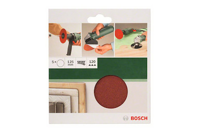 Image of Bosch Papierschleifblatt G-120 125mm 256B45