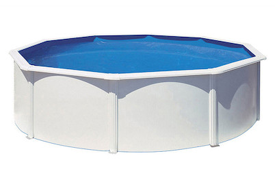 Image of Gre Stahlwandbecken Swimming Pool 460x460x120cm (Stahl), weiss
