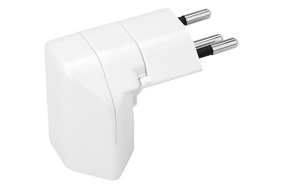 Image of Steko Adapter 90° drehbar T12/T13 weiss bei JUMBO