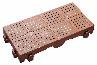 Image of RecFloor Gartenbeetplatte terrakotta bei JUMBO