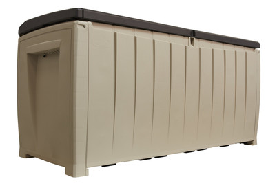 Image of Keter Novel Kissenbox (55x125x63cm), Kunststoff beige bei JUMBO