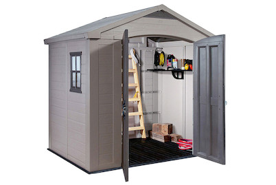 Image of Keter Gerätehaus Factor (182 x 256.5 cm), kunststoff taupe beige bei JUMBO