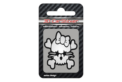 Image of 3-D Mini Sticker Deathkitty bei JUMBO