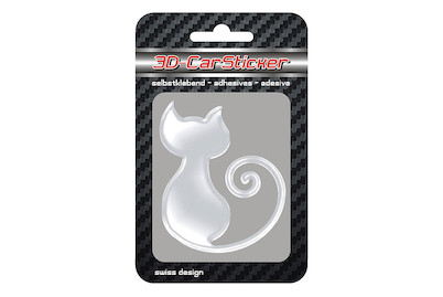 Image of 3D Car Sticker Katze bei JUMBO