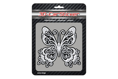 Image of 3D Car Sticker Schmetterling bei JUMBO
