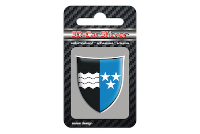 Image of 3D Car Sticker Aargau bei JUMBO