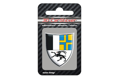 Image of 3D Car Sticker Graubünden bei JUMBO