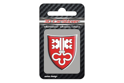 Image of 3D Car Sticker Nidwalden bei JUMBO