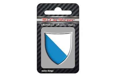 Image of 3D Car Sticker Zürich bei JUMBO