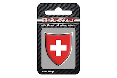 Image of 3D Car Sticker Schweiz