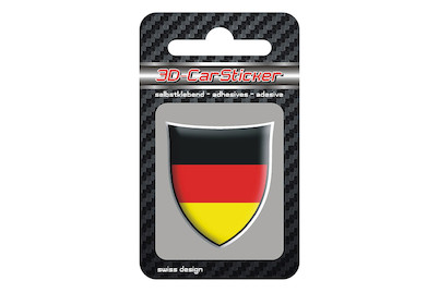 Image of 3D Car Sticker Deutschland