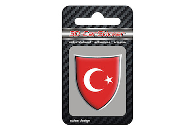 Image of 3D Car Sticker Türkei bei JUMBO