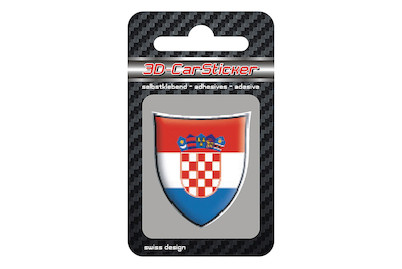 Image of 3D Car Sticker Kroatien