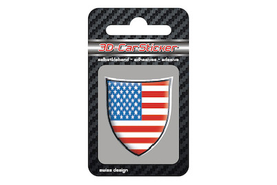 Image of 3D Car Sticker USA bei JUMBO