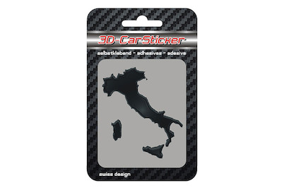 Image of 3D-Small Sticker Italien schwarz bei JUMBO