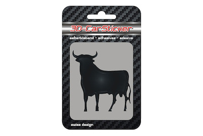 Image of 3D-Small Sticker Stier schwarz bei JUMBO
