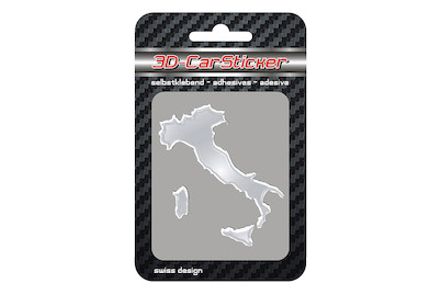 Image of 3D-Small Sticker Italien chrom bei JUMBO