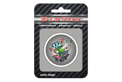 Image of 3D Car Sticker Design16
