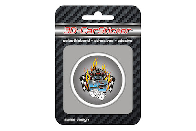 Image of 3D Car Sticker Design18