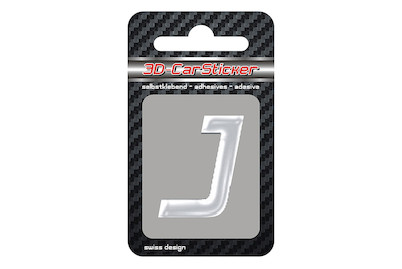 Image of 3D Car Sticker J bei JUMBO