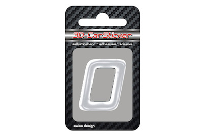 Image of 3D Car Sticker O bei JUMBO