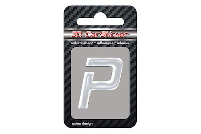 Image of 3D Car Sticker P bei JUMBO