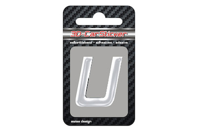 Image of 3D Car Sticker U bei JUMBO