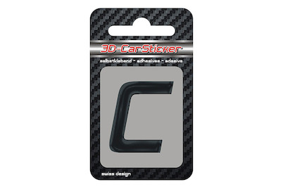 Image of 3D Car Sticker C schwarz bei JUMBO