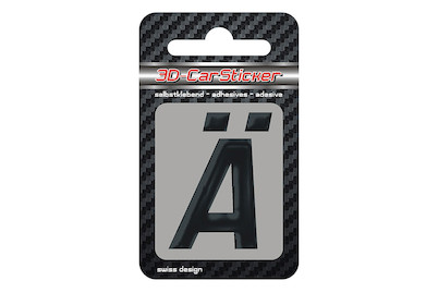 Image of 3D Car Sticker Ä schwarz bei JUMBO