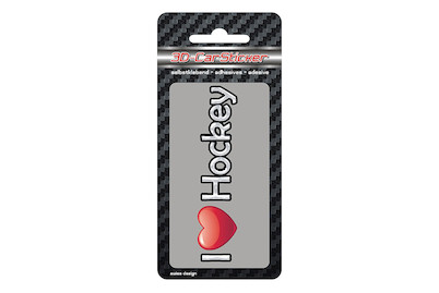 Image of 3D Car Sticker Hockey bei JUMBO