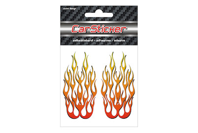 Image of 3D Car Sticker Fire bei JUMBO