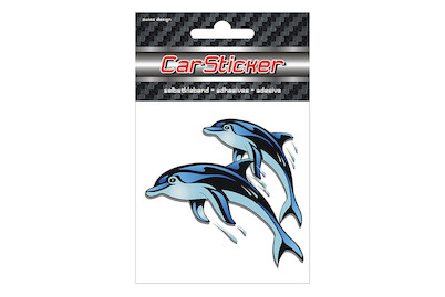 Image of 3D Car Sticker Delphine bei JUMBO