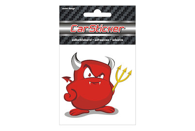 Image of 3D Car Sticker Devil