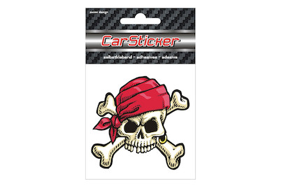 Image of 3D Car Sticker Pirat bei JUMBO
