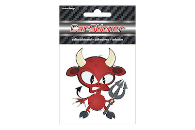 Image of 3D Car Sticker Bad Cow bei JUMBO