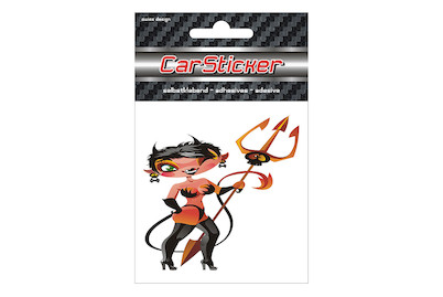 Image of 3D Car Sticker Devil Girl 2 bei JUMBO