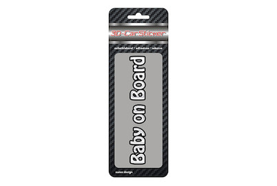 Image of 3D Car Sticker Baby on Bord bei JUMBO